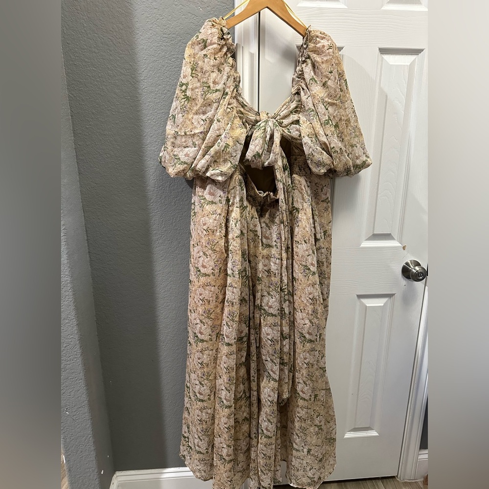 Worth collective melody maxi dress tab floral size 3XL bump friendly - Picture 9 of 12